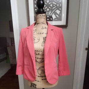 3/4 sleeve blazer